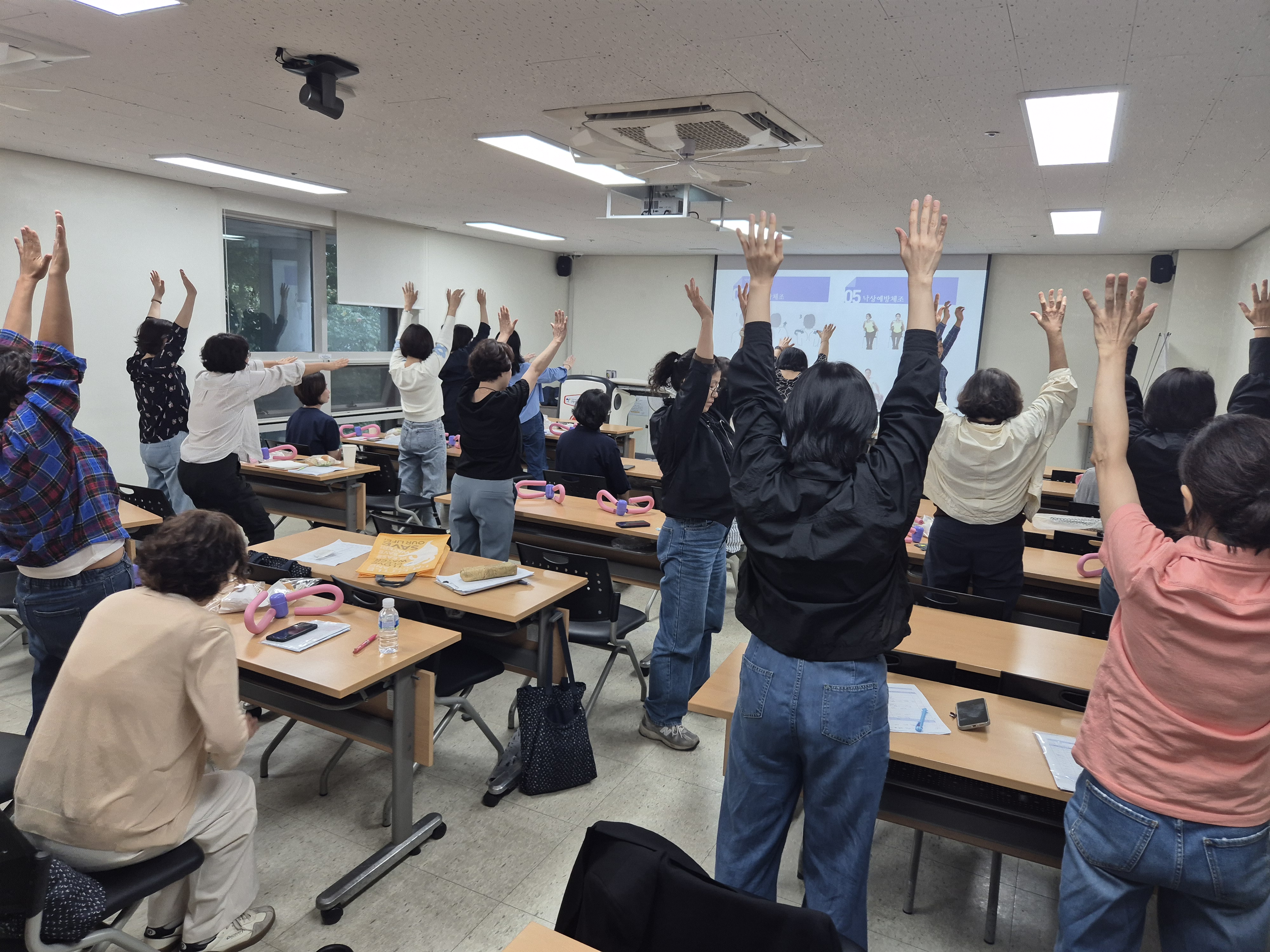[노인맞춤돌봄] 노인맞춤돌봄서비스 수행인력 운동교육 실시