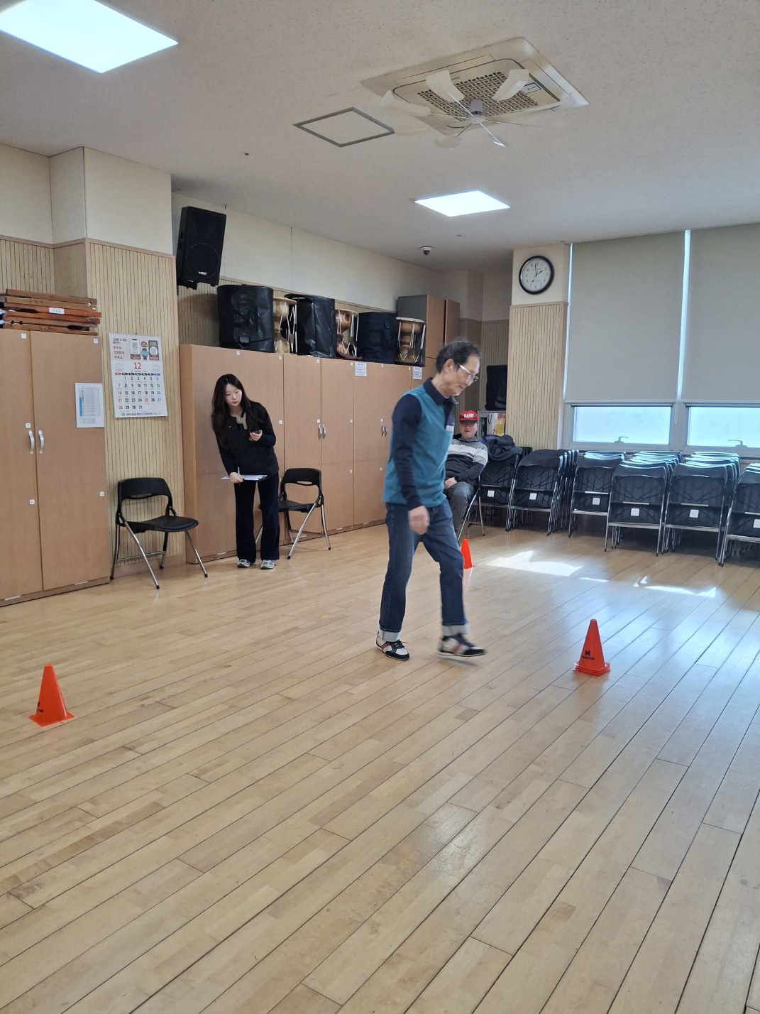 국민체력 100과 노인기초체력 검사 